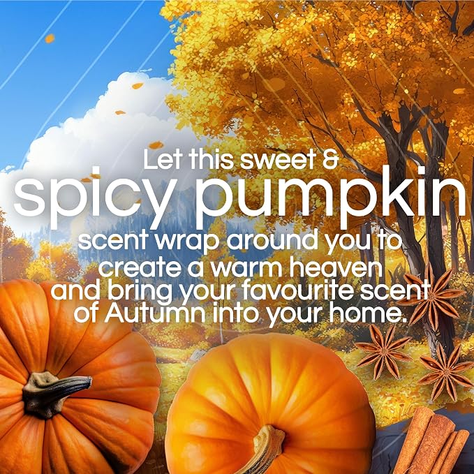Air Wick Plug in Scented Oil Refill, 5 ct, Pumpkin Spice, Air Freshener - Image 4