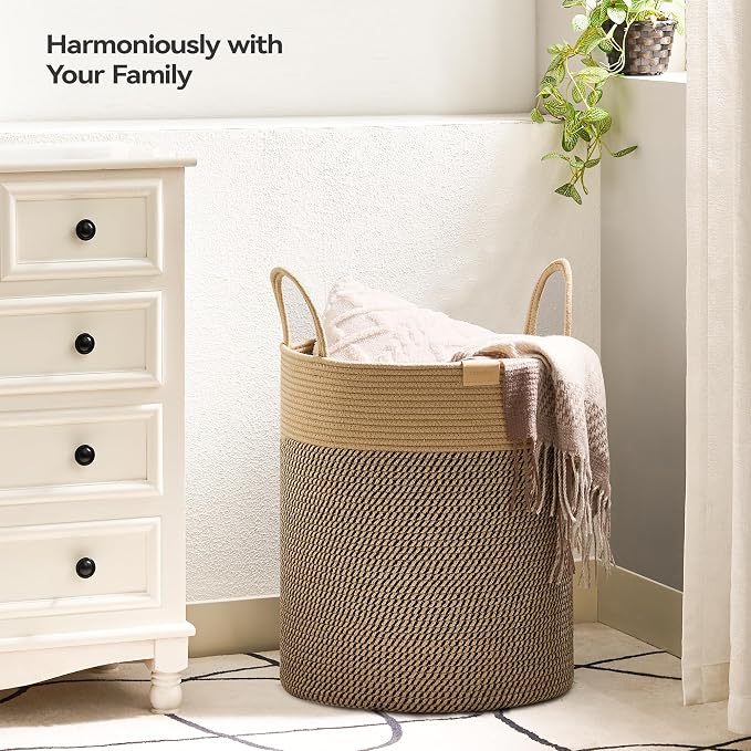 Laundry Hamper 62L, Large Laundry Basket - Image 2