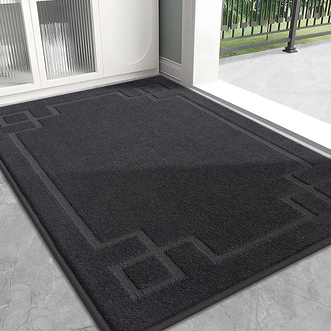 BEQHAUSE Door Mat 32" x 48", Non-Slip Door Mats Indoor Entryway Rugs Washable - Image 8