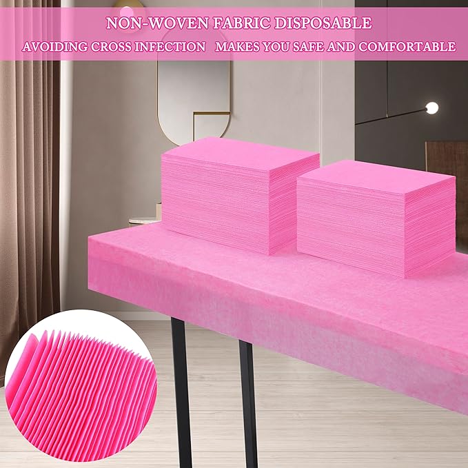 50 Pcs Disposable Bed Sheets 31" x 71" Massage Table Sheets Non Woven Fabric - Image 5