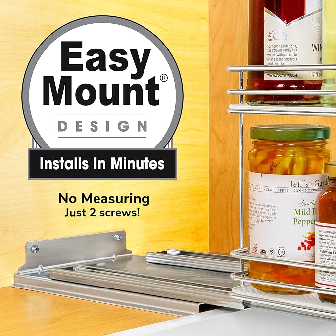 LYNK PROFESSIONAL® Pull Out Spice Rack Organizer - Image 3