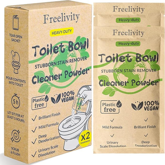 Freelivity Heavy Duty Toilet Bowl Cleaner Powder by Freelivity