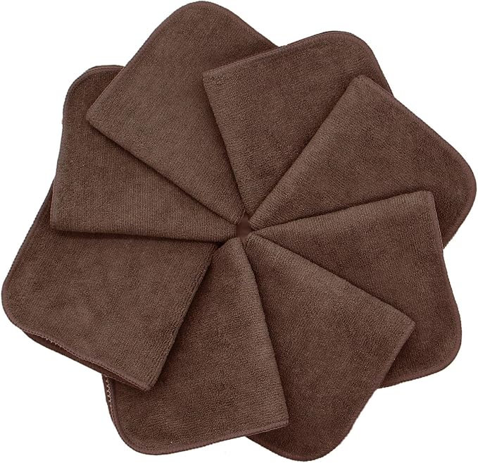 Microfiber Dish Cloths Fast Drying Kitchen Cleaning Cloth Dish Rags Dust Cloths - Image 2