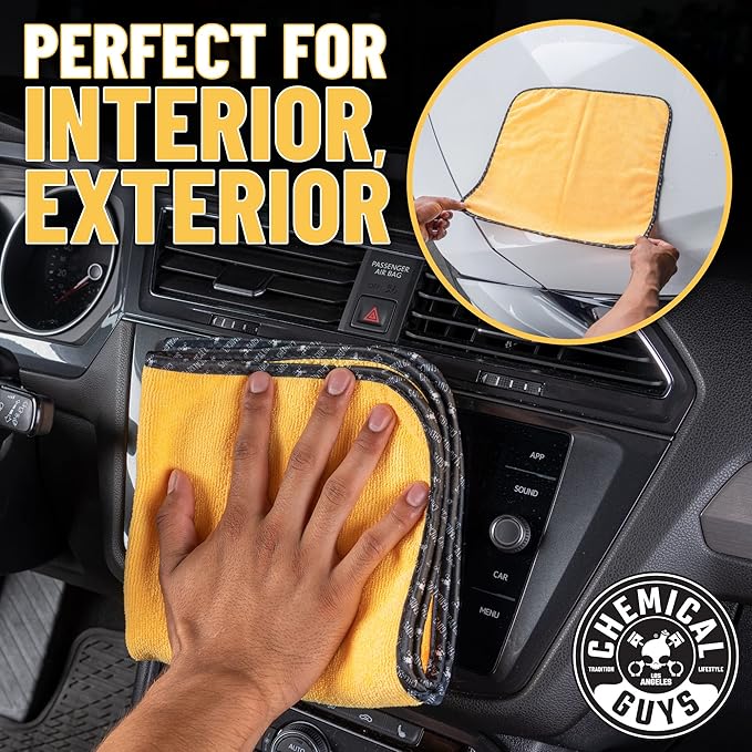 Chemical Guys MIC_506_24 Professional Grade Premium Microfiber Towels, Home - Image 3