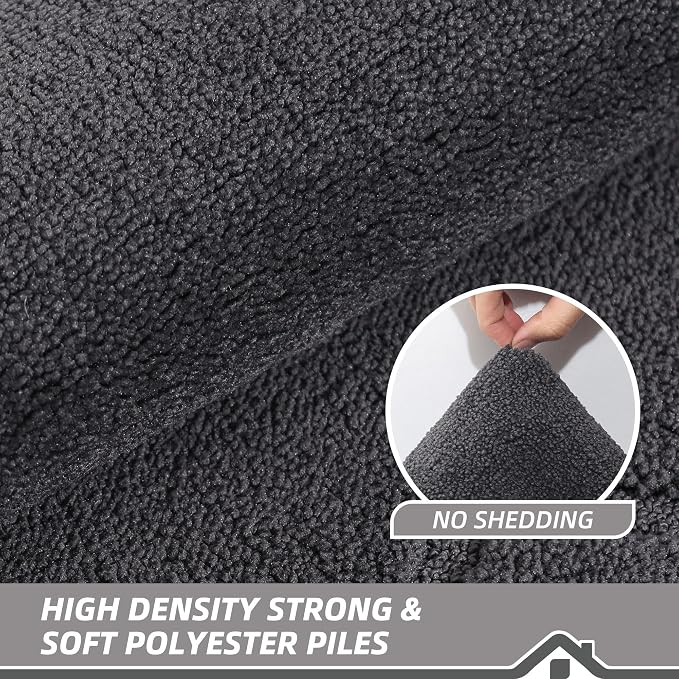 BEQHAUSE Door Mat 32" x 48", Non-Slip Door Mats Indoor Entryway Rugs Washable - Image 5