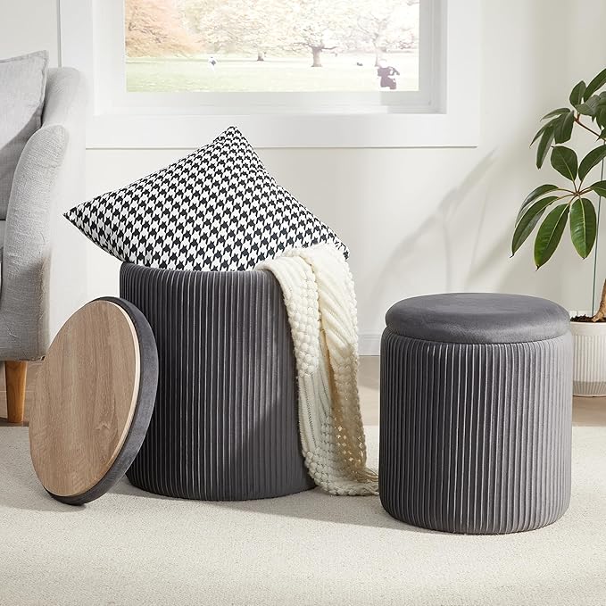 Royal Windsor Round Ottoman by RoyalWindsor
