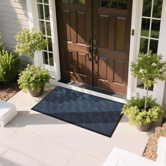 Yimobra Large Door Mat 47x32, All-Weather Waterproof Non-Slip Welcome Matt - Image 9