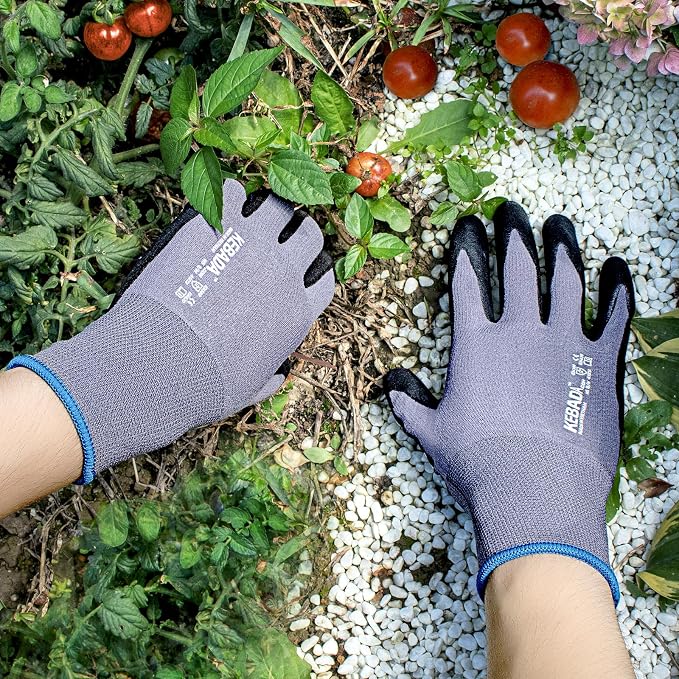 Kebada W5 Work Gloves Bulk Pack, Foam Nitrile Coated Working Gloves - Image 5