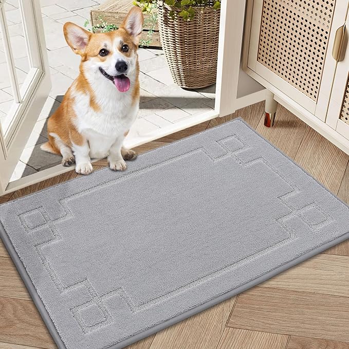 BEQHAUSE Door Mat 20" x 32", Non-Slip Door Mats Indoor Entryway Rugs Washable by BEQHAUSE