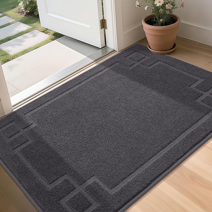 BEQHAUSE Door Mat 36" x 60", Non-Slip Door Mats Indoor Entryway Rugs Washable by BEQHAUSE