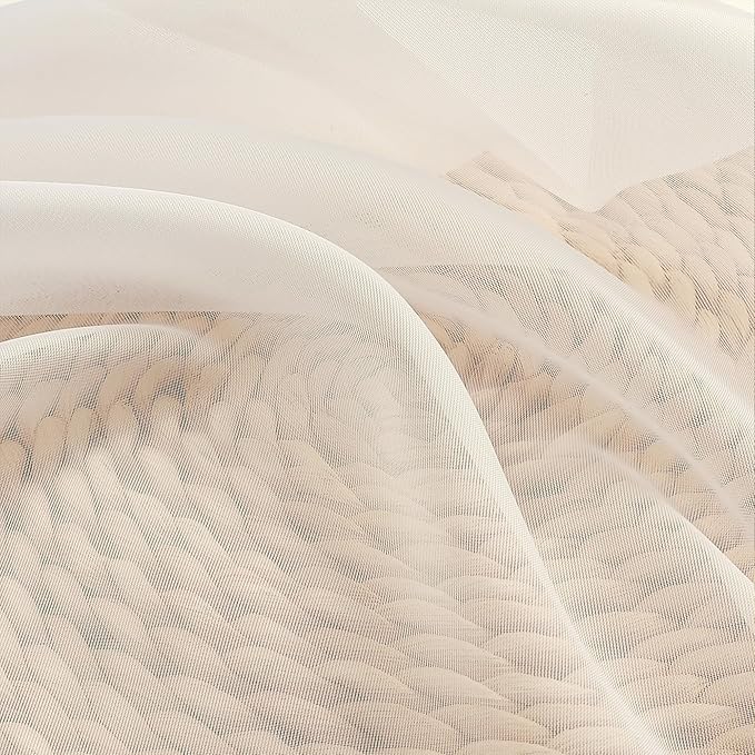Chyhomenyc Sheer Cream Valances - Image 7