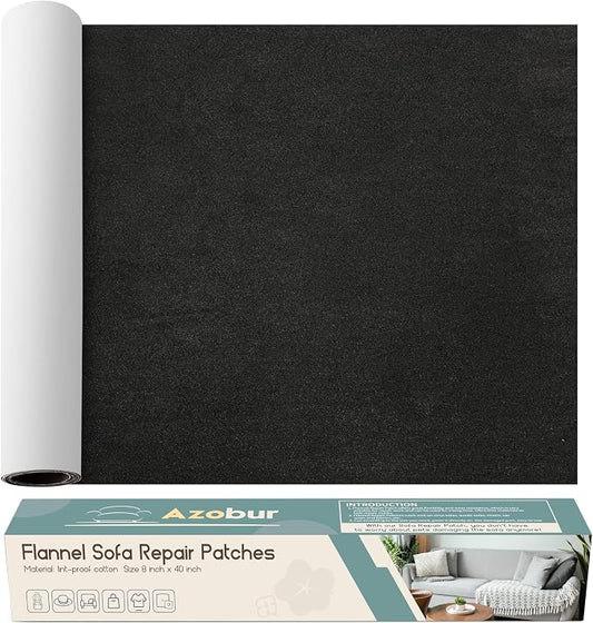 Velvet Repair Patch, Self-Adhesive Flannel Fabric Patch, Microfiber Patch，Can by Azobur