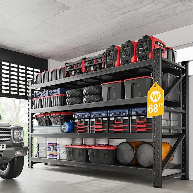 8000LBS Metal Steel Storage Shelves by Fesbos