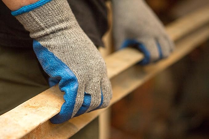 G & F Products - 3100S-10 120 Pairs Small Rubber Latex Double Coated Work Gloves - Image 4