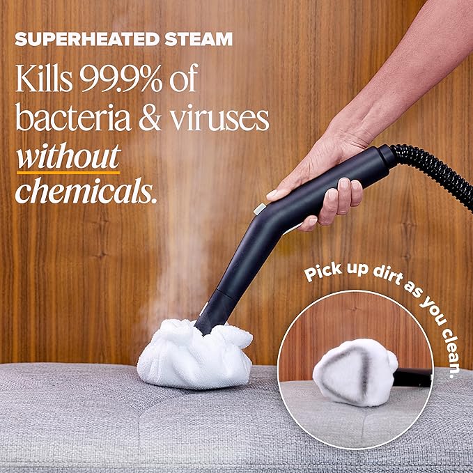 Dupray Neat Steam Cleaner with 40-Piece Accessory Kit, chemical-free cleaning - Image 3
