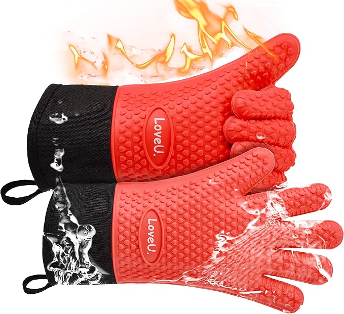 Kitchen Oven Gloves by Loveuing