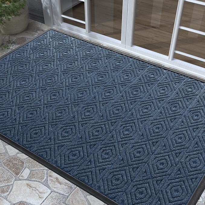 Yimobra Door Mat, Outdoor Indoor Entrance Welcome Mat, Heavy Entry Front Door by Yimobra