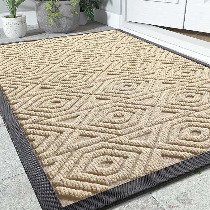Yimobra Door Mat, Outdoor Indoor Entrance Welcome Mat, Heavy Entry Front Door - Image 8