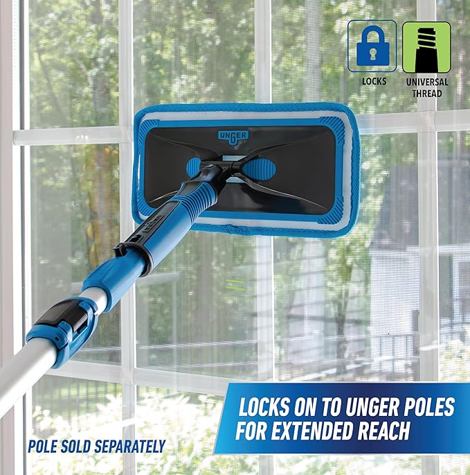 UNGER ProClean Connect and Clean Indoor Window Cleaning Kit, Washing Tool - Image 7