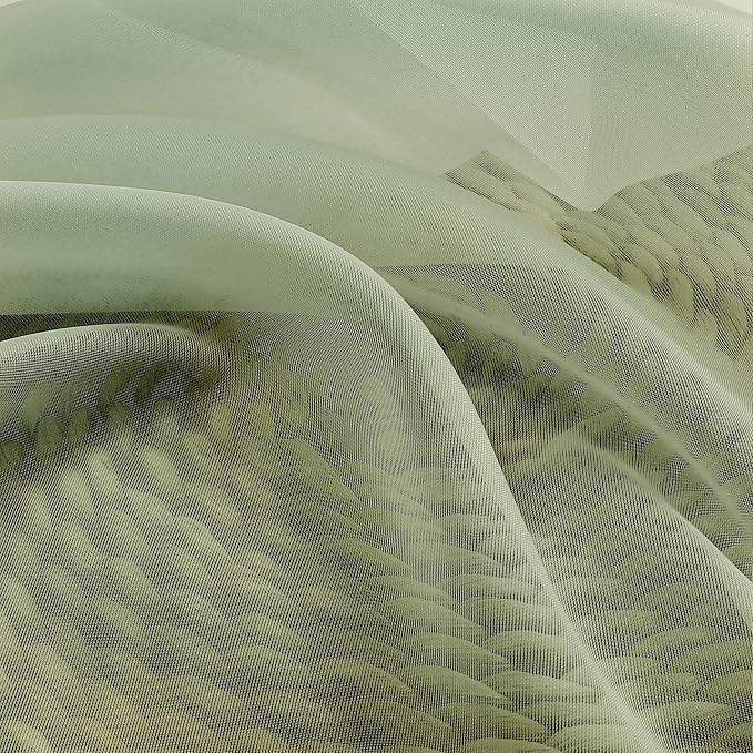 Chyhomenyc Light Green Sheer Valances - Image 7