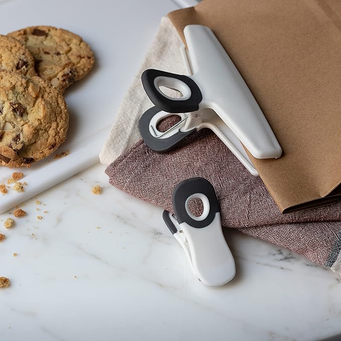 COOK WITH COLOR Bag Clips, Heavy Duty Chip Clip and Refrigerator Magnet Clips - Image 5