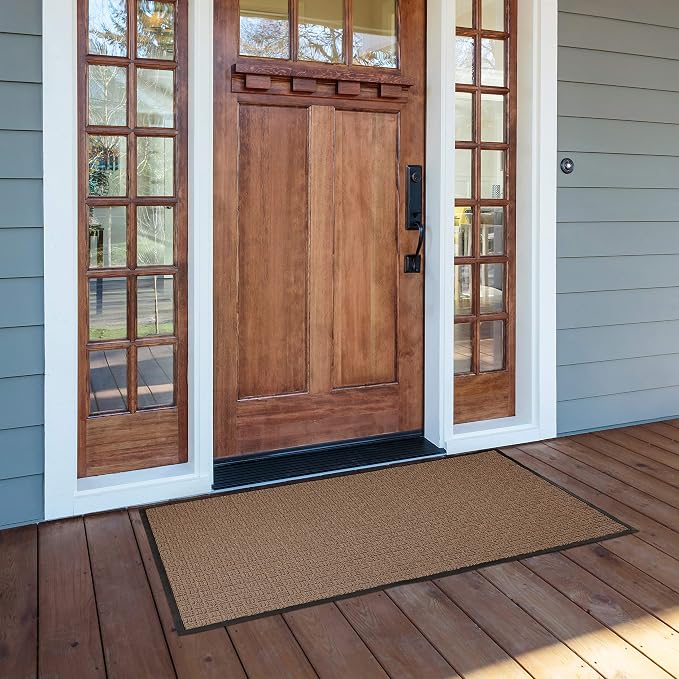 Kempf Water Retainer Entrance Mat, Indoor Outdoor Rubber Rug, Moisture Trapping - Image 4