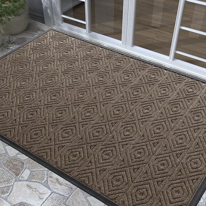 Yimobra Door Mat, Outdoor Indoor Entrance Welcome Mat, Heavy Entry Front Door by Yimobra