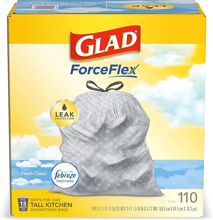 Glad Tall Kitchen Drawstring Trash Bags - Image 13