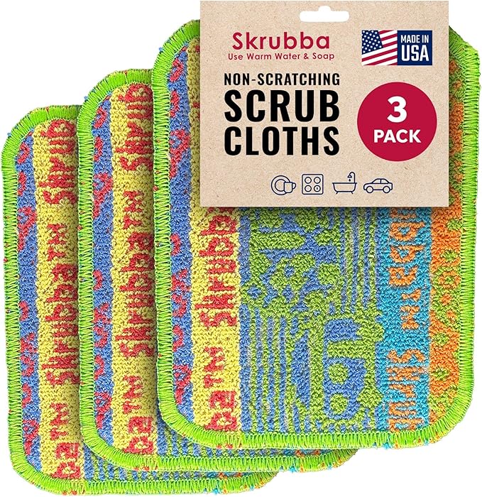 Wet-It Skrubba Non-Scratch Scouring Pad – European Scrubby Sponge by Wet-It