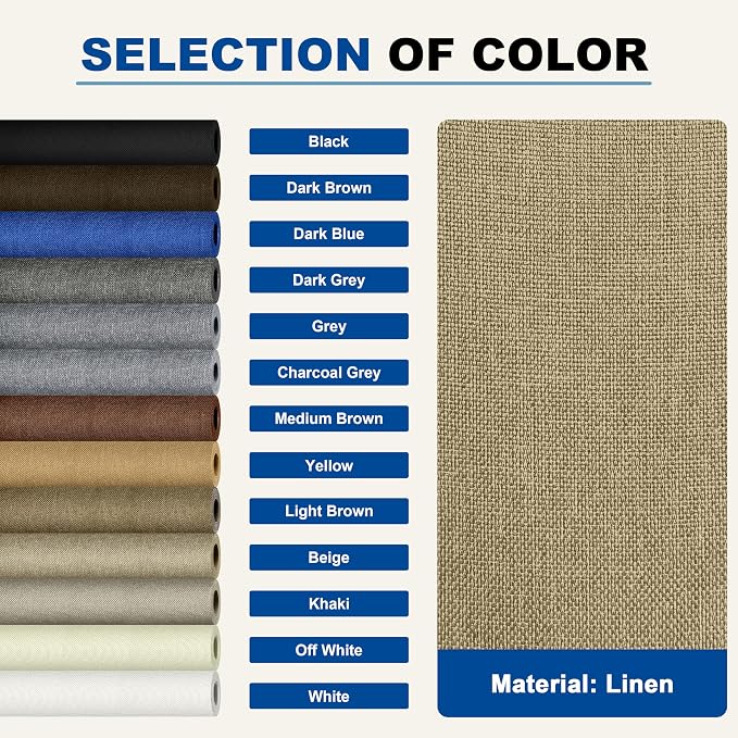 KING MOUNTAIN Linen Repair Patches, Self-Adhesive Linen Fabric Patches - Image 5
