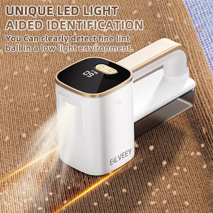 Rechargeable Lint Remover, Fabric Shaver Fuzz Remover, Sweater Shavers - Image 3