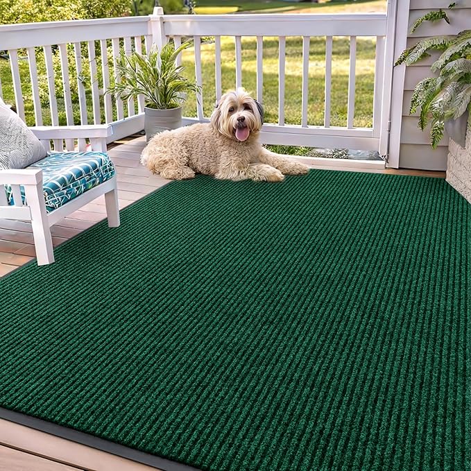 OLANLY Front Door Mat Indoor Outdoor Entrance, Waterproof Heavy Duty Doormat by OLANLY