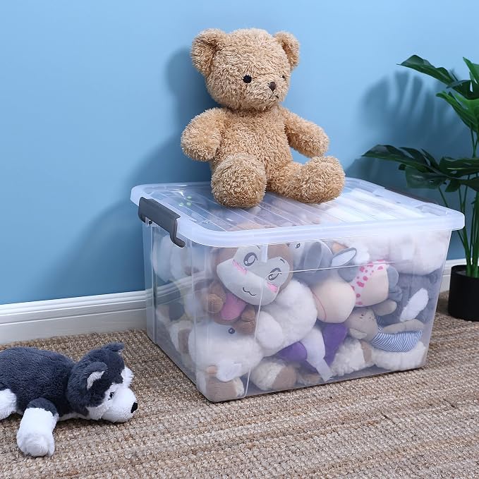 Citylife 44.4 QT Plastic Storage Bins - Image 5