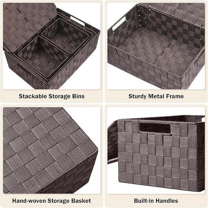 Storage Bins Baskets for Organizing - Image 4