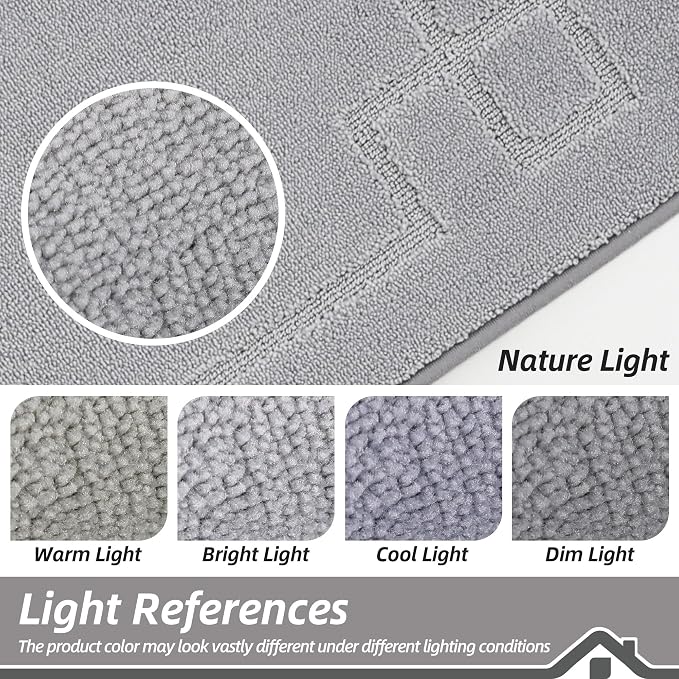 BEQHAUSE Door Mat 20" x 32", Non-Slip Door Mats Indoor Entryway Rugs Washable - Image 8