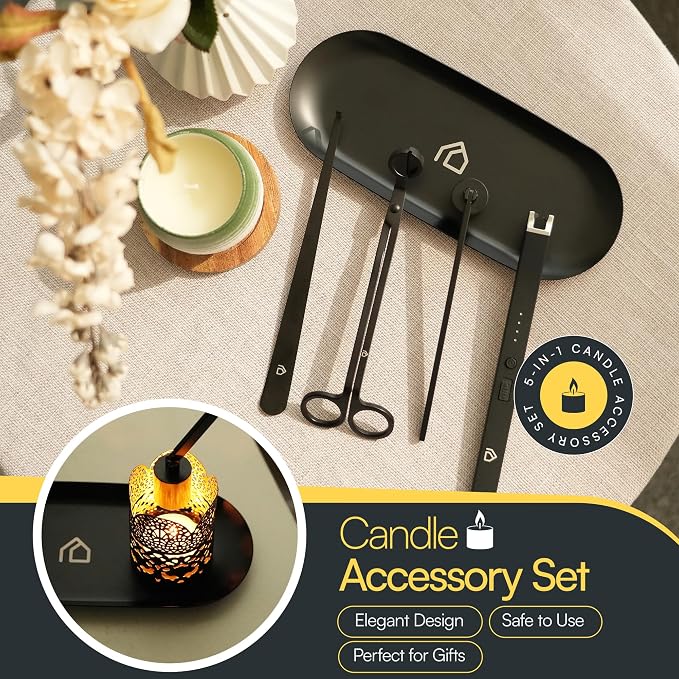 Candle Accessory Set 5 in 1 Candle Care Kit - Image 2