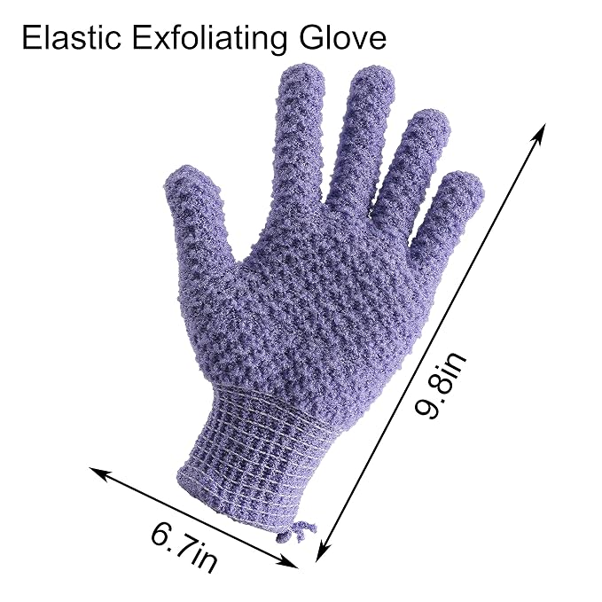 Bath Exfoliating Gloves Scrub - Image 2