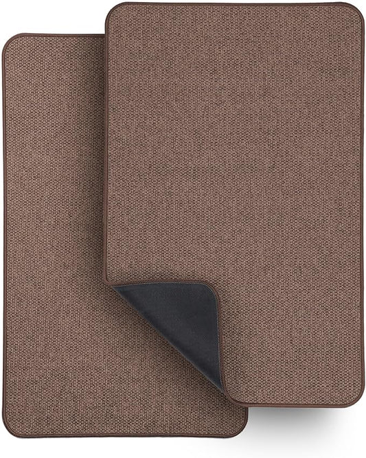 Bath Mat, Ultra Thin Bathroom Rugs, Rubber Bath Mats by BosapDirect