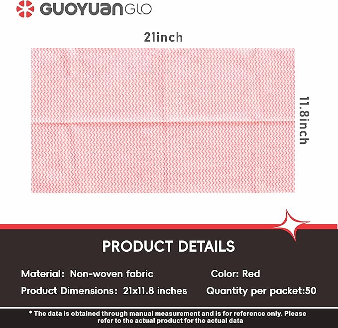 Disposable Dish Cloths Disposable Cleaning Towels Heavy Duty Reusable Cleaning - Image 2