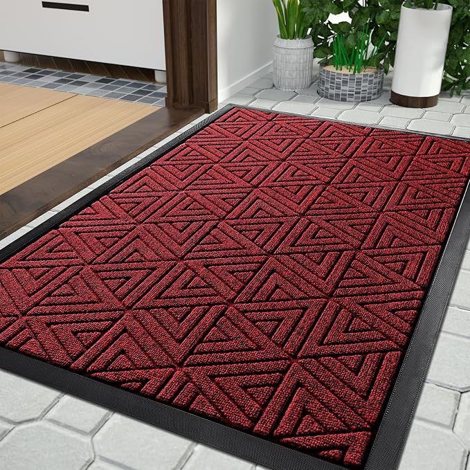 Yimobra Large Door Mat 36x24, All-Weather Waterproof Non-Slip Welcome Matt by Yimobra