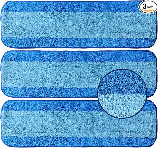 3 Pack Microfiber Cleaning Pads by ZHAYAO