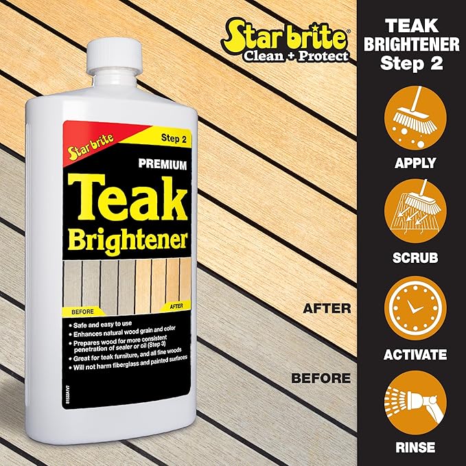 STAR BRITE Teak Care 3 Step Kit - Image 5