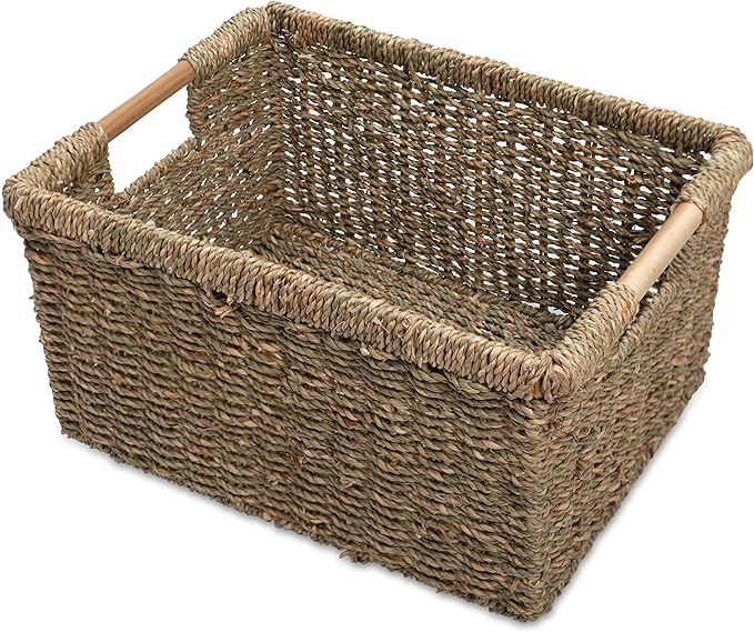 Large Wicker Storage Basket by VATIMA