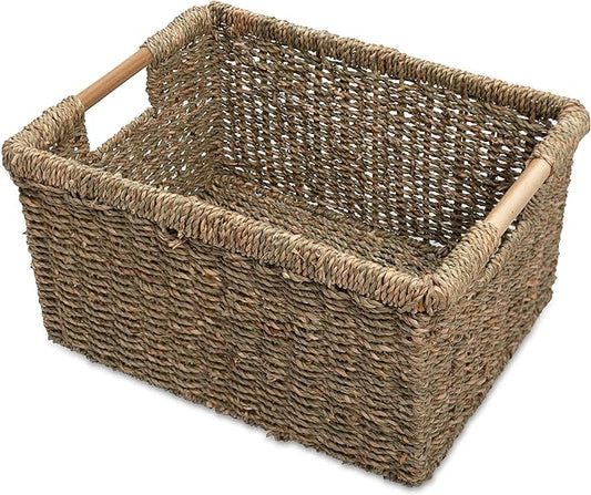 Large Wicker Storage Basket by VATIMA