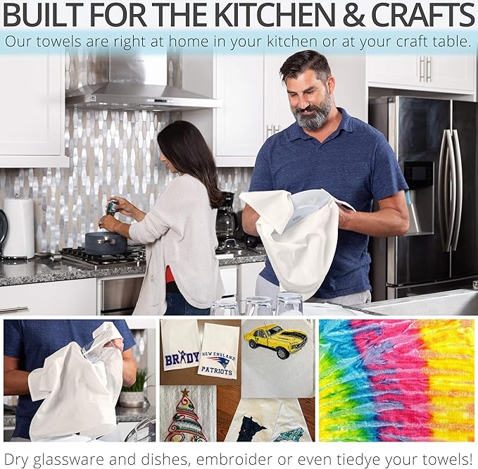Aunti Em's Kitchen Flour Sack Dish Towels - Image 6