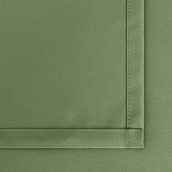 BGment Olive Green Blackout Curtains 45 Inch Length - Image 7