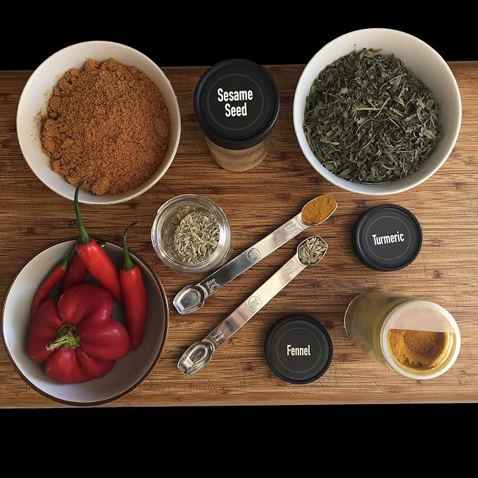 AllSpice Stainless Steel Double Sided Measuring Spoon- Teaspoon and Tablespoon - Image 8