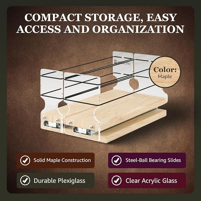 Vertical Spice Combo Spice Rack Drawer - Image 2