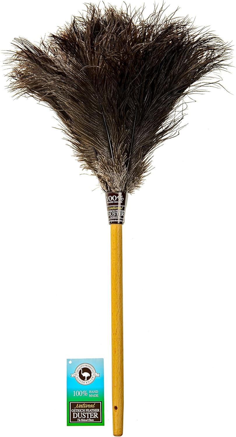 Dusters Killer Ostrich Feather Dusters, Dusters Killer, Mini Duster, 14" L