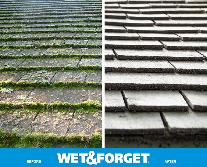 Wet & Forget Moss, & Algae Stain Remover Multi-Surface Outdoor Cleaner - Image 4